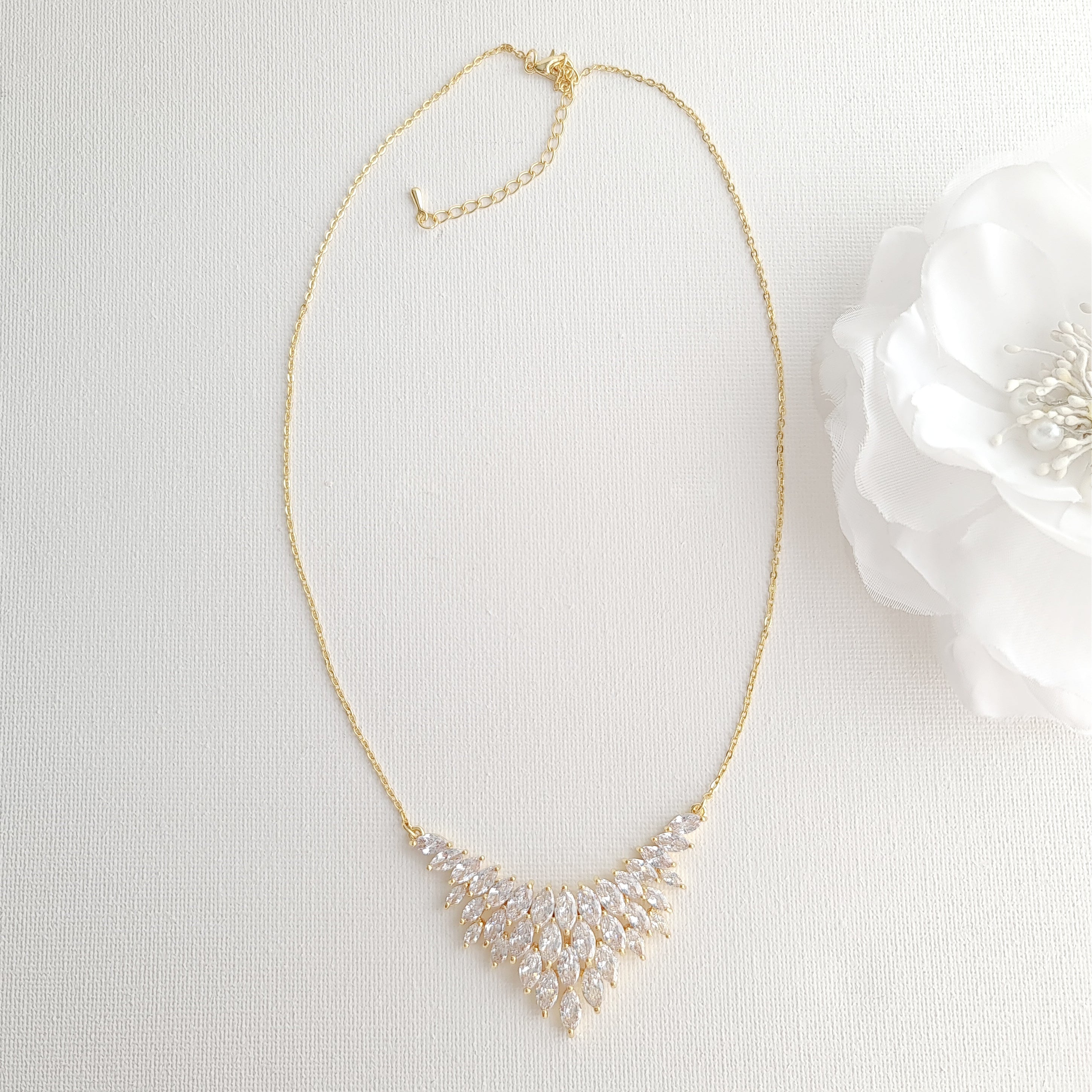 Paparazzi gold hot sale leaf necklace