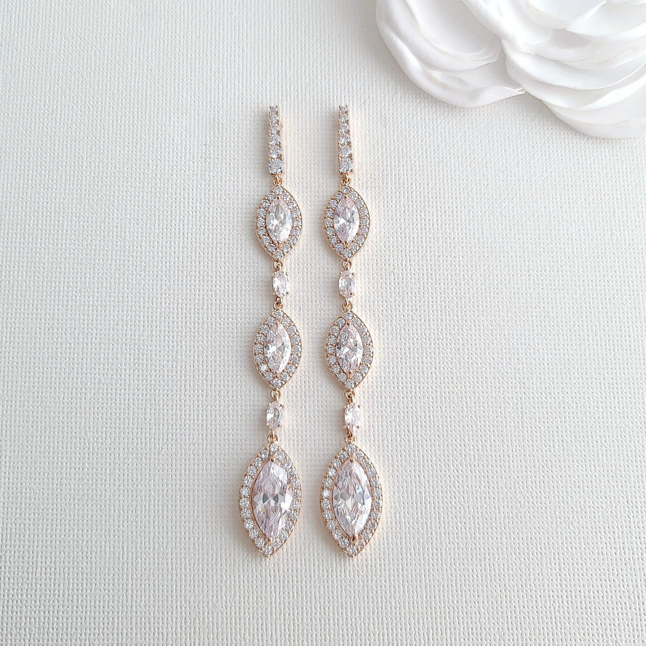 Golden Long Chain Dangler Earrings | B121-Avons22-15 | Cilory.com