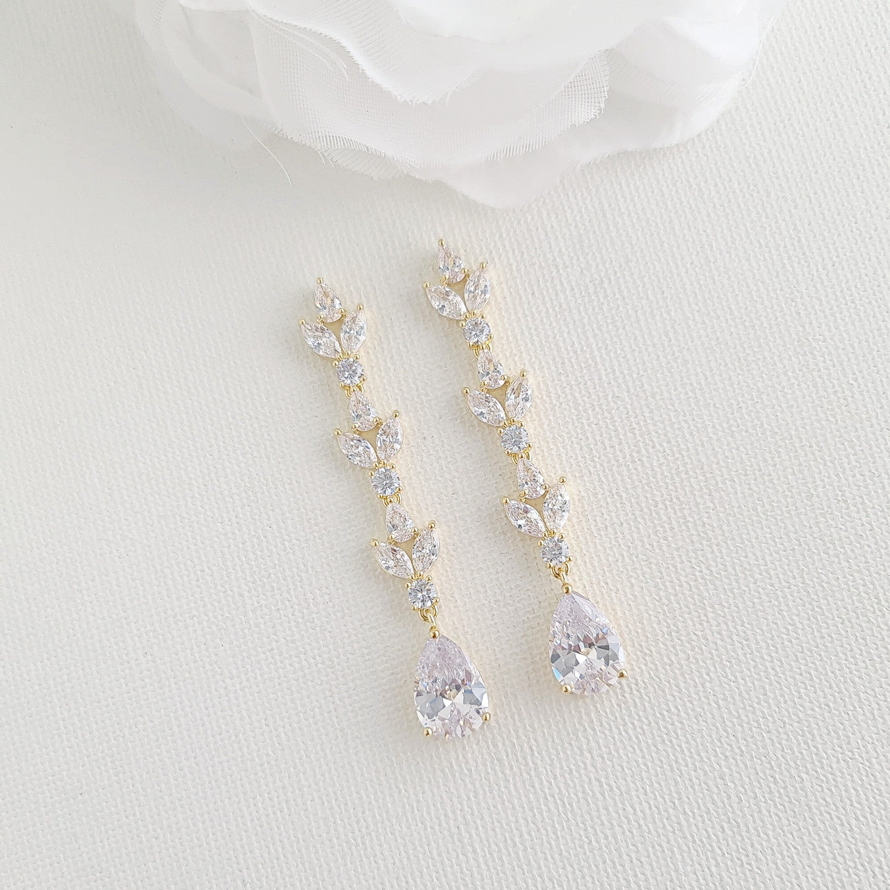 Beautiful long store earrings