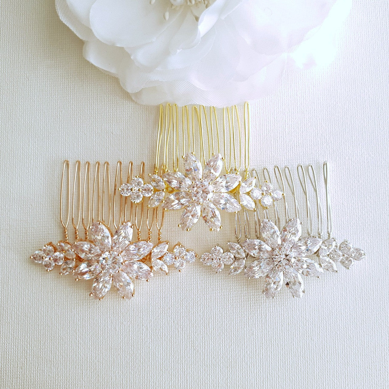 Hair on sale brooch design