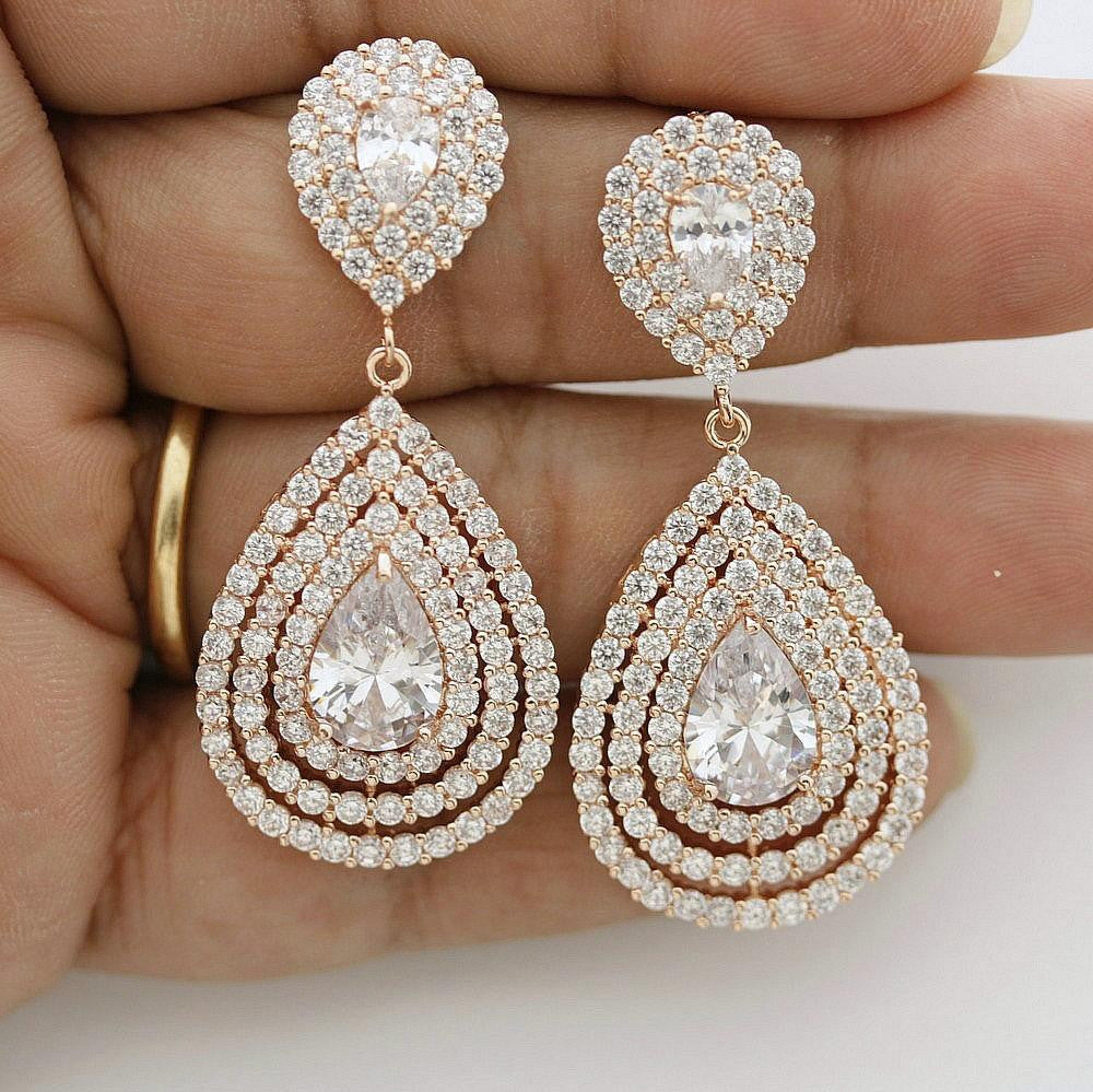 Dazzling on sale droplet earrings