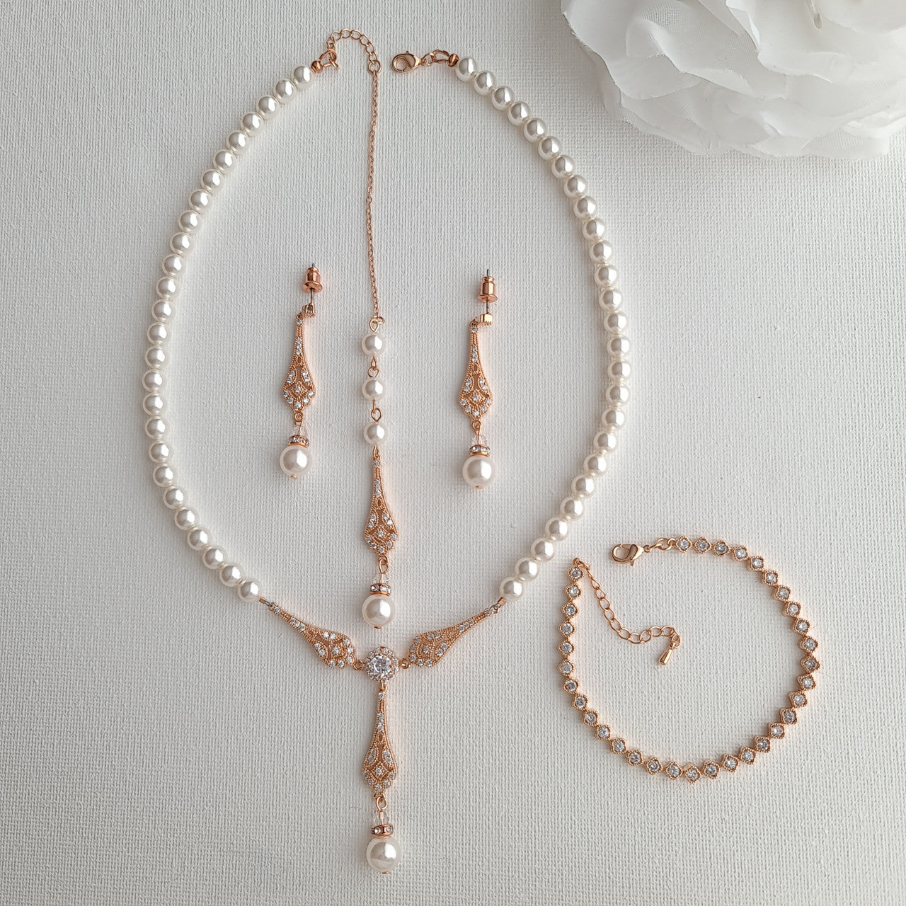 One Pearl Necklace. Three Generations. The Perfect Bridal Accessory.
