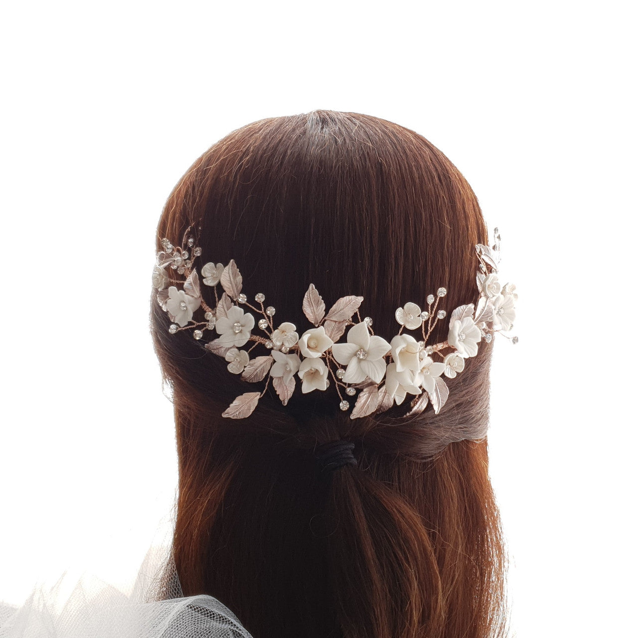 Flower Hair Accessories for Weddings Shop Floral Combs Clips